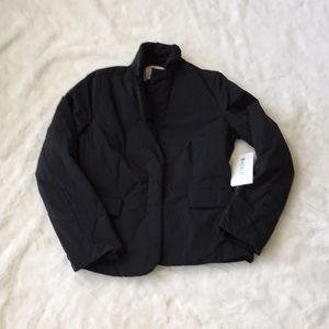 Athleta black evolution blazer size small